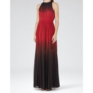 Reiss Red ombre gown size 6 US